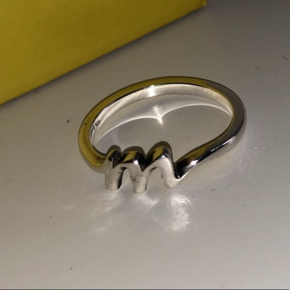 James Avery initial “M” ring